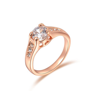 Diamond Semi-Mount Rose Gold Ring
