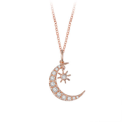Gorgeous Sun & Moon Necklace